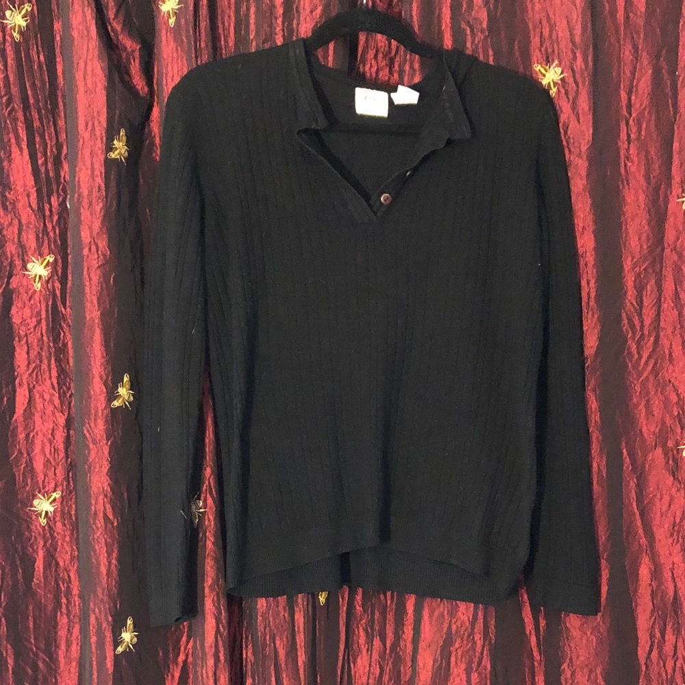 Black sweater